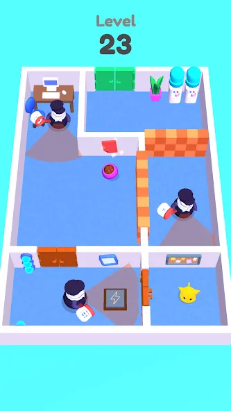 Cat Escape (Кэт Эскеип) [МОД: Бесконечные деньги, Монеты и Мега MOD] Screenshot 4