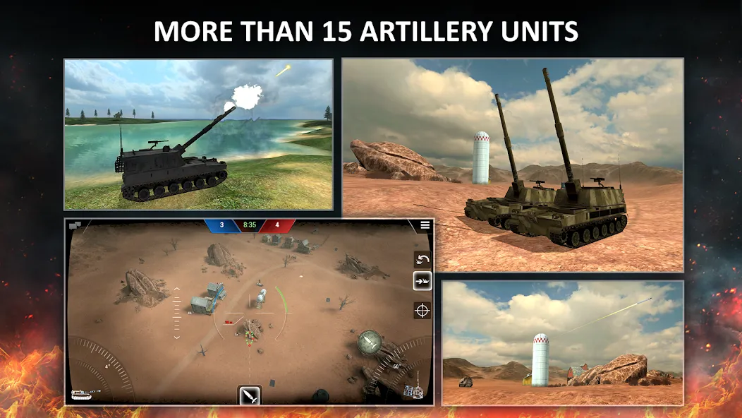 Tanktastic 3D tanks (Танктастик 3D танки) [МОД: Много монет, Открытые уровни и Мега MOD] Screenshot 3