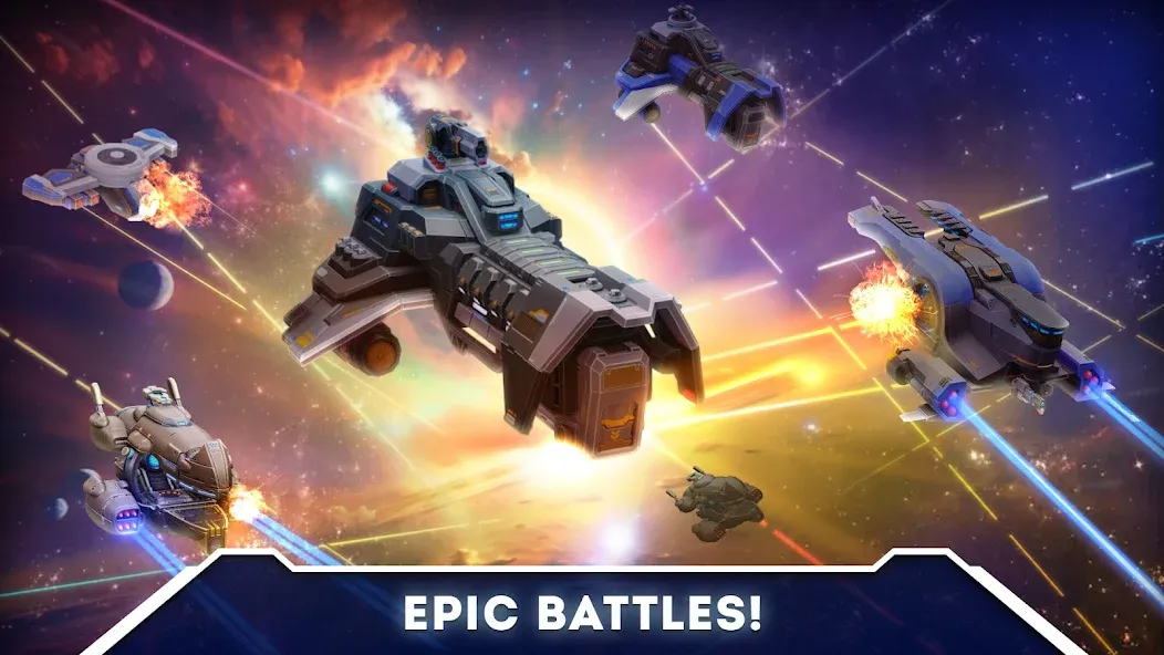 Galaxy Control: 3D strategy (Гэлэкси Контрол) [МОД: Бесконечные деньги, Монеты и Мега MOD] Screenshot 1