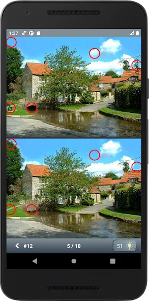 Find 10 differences [МОД: Много монет, Открытые уровни и Мега MOD] Screenshot 1