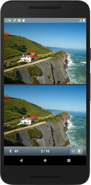 Find 10 differences [МОД: Много монет, Открытые уровни и Мега MOD] Screenshot 2