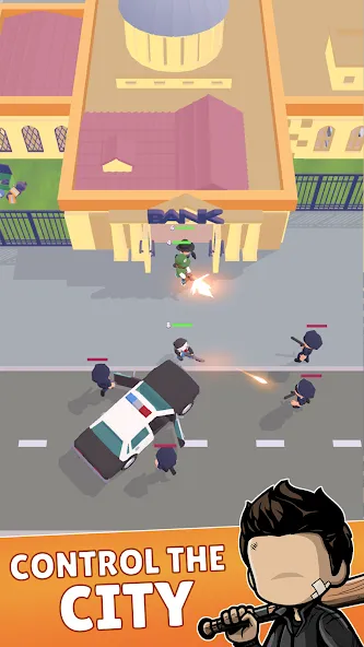 Merge Gangster Heist vs Police (Мердж Гангстер Хейст) [МОД: Все открыто, Дополнительные деньги и Меню MOD] Screenshot 4