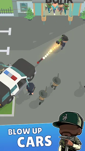Merge Gangster Heist vs Police (Мердж Гангстер Хейст) [МОД: Все открыто, Дополнительные деньги и Меню MOD] Screenshot 5