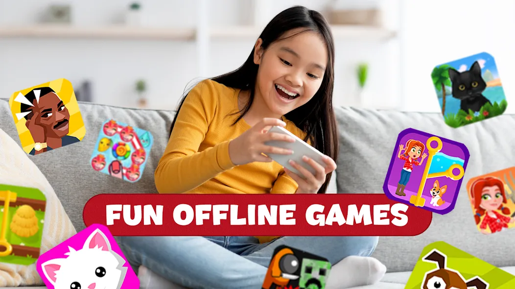 Offline Games: don't need wifi [МОД: Деньги, Монеты и Меню MOD] Screenshot 1