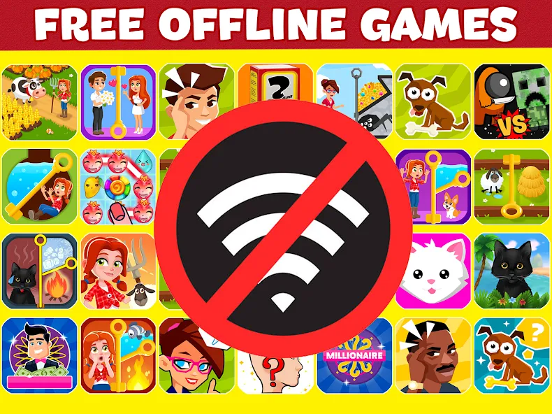 Offline Games: don't need wifi [МОД: Деньги, Монеты и Меню MOD] Screenshot 5