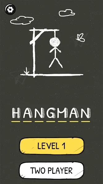 Hangman Words:Two Player Games [МОД: Бесконечные деньги, Монеты и Мега MOD] Screenshot 2