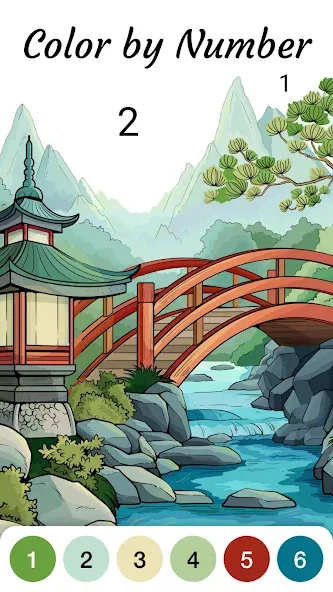 Zen Color - Color By Number (Зен Колор) [МОД: Много монет, Открытые уровни и Мега MOD] Screenshot 2