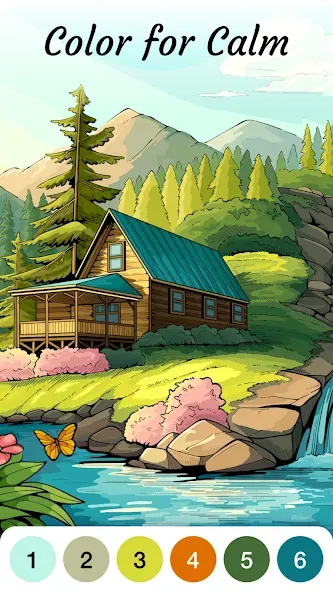 Zen Color - Color By Number (Зен Колор) [МОД: Много монет, Открытые уровни и Мега MOD] Screenshot 4