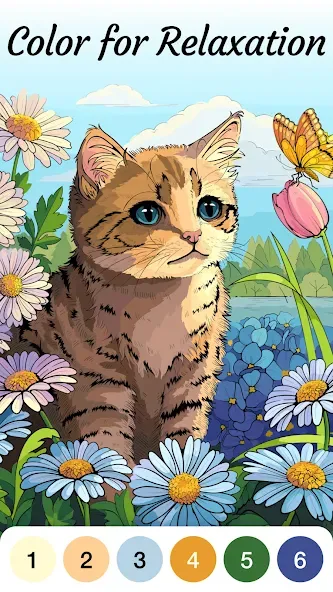 Zen Color - Color By Number (Зен Колор) [МОД: Много монет, Открытые уровни и Мега MOD] Screenshot 5