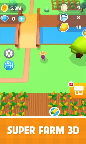 Family Farm Land 3D (Фарм Фэмили 3Д) [МОД: Все открыто, Дополнительные деньги и Меню MOD] Screenshot 5