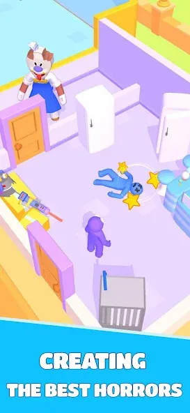 Horror Room: Scary Ufo Hotel [МОД: Деньги, Монеты и Меню MOD] Screenshot 1