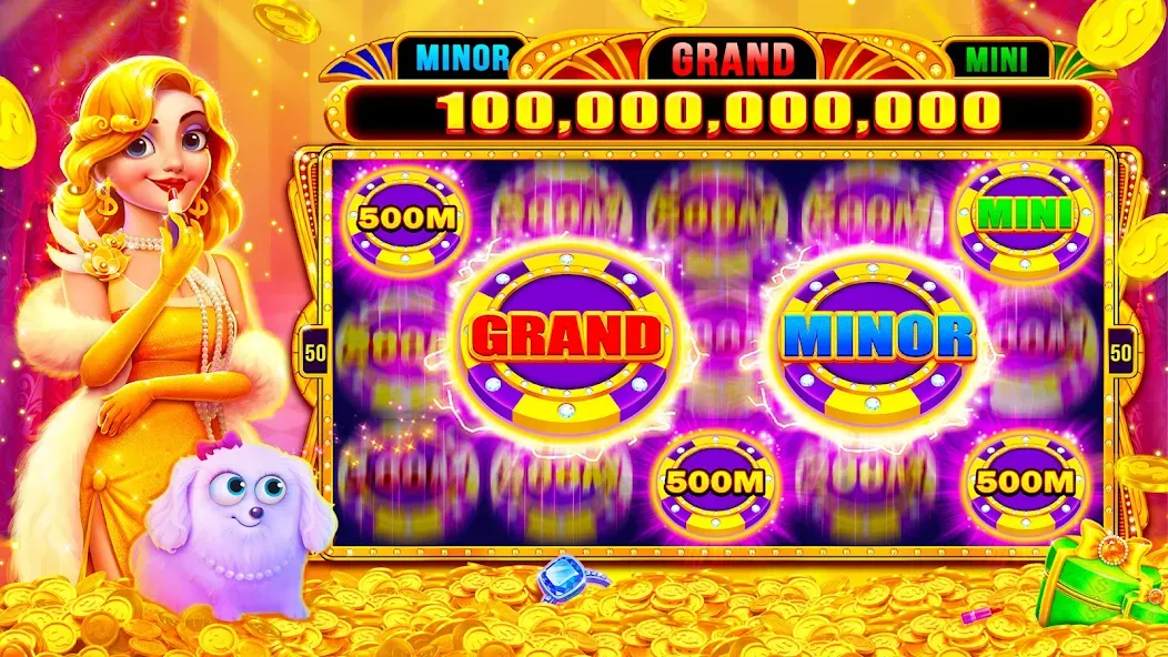 House of Fortune - Slots Vegas (Хаус оф Фортуне) [МОД: Много денег, Монет и Все открыто] Screenshot 3