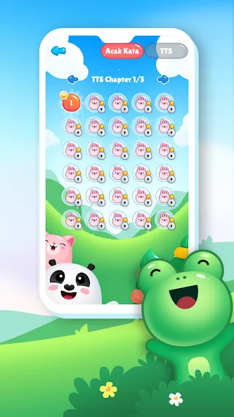Acak Kata - Teka Teki Silang (Ацак Ката) [МОД: Меню, Бесконечные монеты и Открытые уровни] Screenshot 4