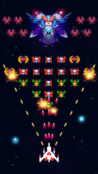Falcon Squad - Galactica (Фалькон Сквад) [МОД: Деньги, Монеты и Меню MOD] Screenshot 1