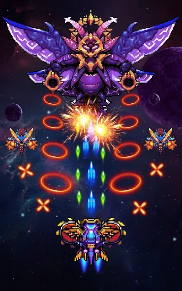 Falcon Squad - Galactica (Фалькон Сквад) [МОД: Деньги, Монеты и Меню MOD] Screenshot 3