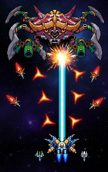 Falcon Squad - Galactica (Фалькон Сквад) [МОД: Деньги, Монеты и Меню MOD] Screenshot 5