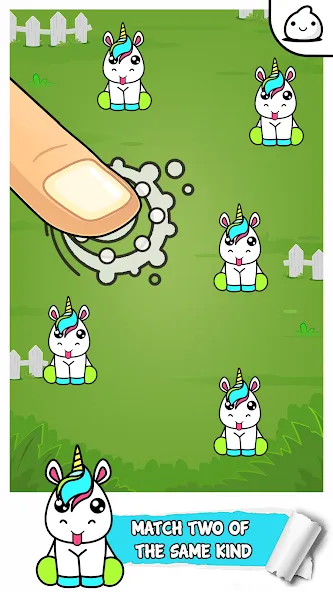 Unicorn Evolution Merge Kawaii (Юникорн Эволюшн Мерж Кавай) [МОД: Все открыто, Дополнительные деньги и Меню MOD] Screenshot 1