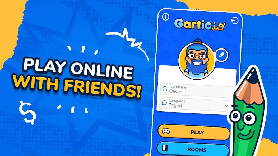 Gartic.io - Draw, Guess, WIN [МОД: Все открыто, Дополнительные деньги и Меню MOD] Screenshot 2