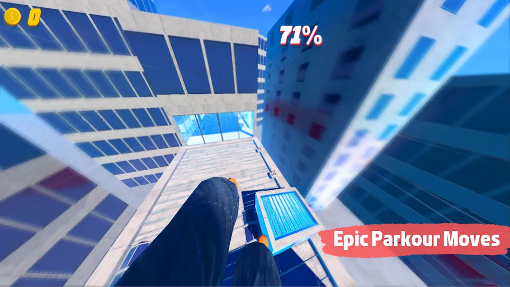 Rooftop Run (Руфтоп Ран) [МОД: Много денег, Монет и Все открыто] Screenshot 1