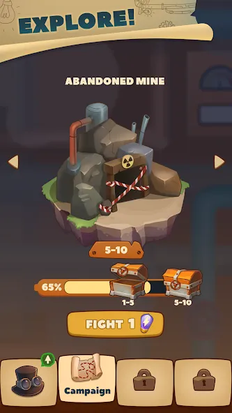 Merge Battles: Puzzle Combat (Мердж Баттлс) [МОД: Много монет, Открытые уровни и Мега MOD] Screenshot 1
