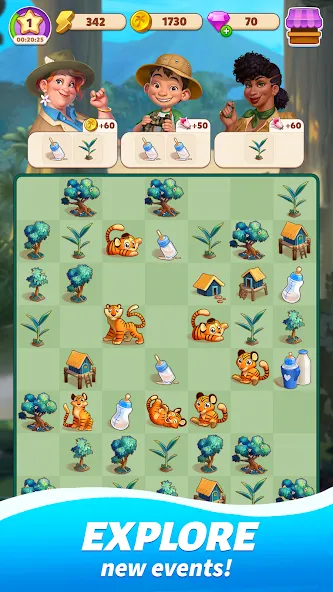 Travel Town - Merge Adventure (Трэвел Таун) [МОД: Меню, Бесконечные монеты и Открытые уровни] Screenshot 2