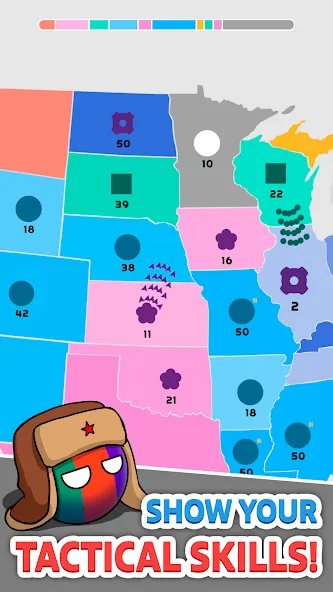 State.io — Conquer the World [МОД: Все открыто, Дополнительные деньги и Меню MOD] Screenshot 3