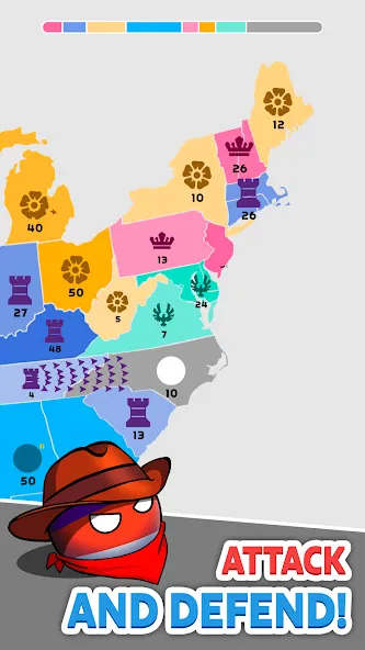 State.io — Conquer the World [МОД: Все открыто, Дополнительные деньги и Меню MOD] Screenshot 4