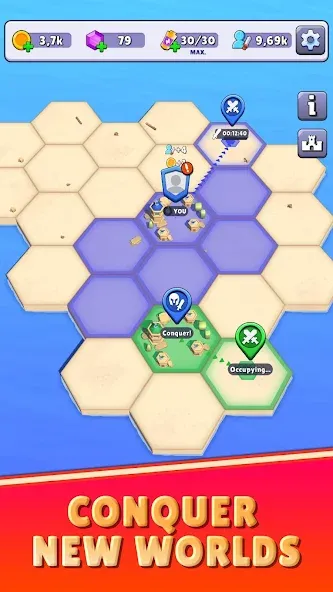 Hole.io [МОД: Деньги, Монеты и Меню MOD] Screenshot 3