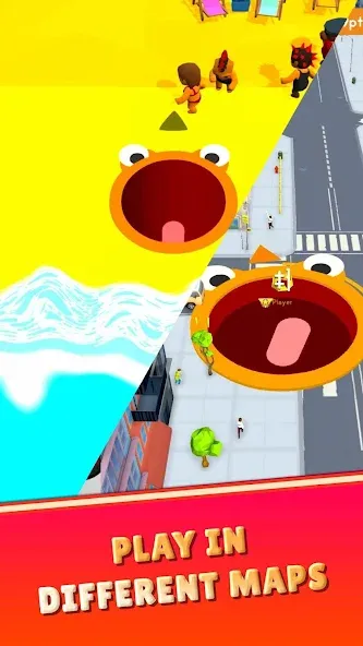 Hole.io [МОД: Деньги, Монеты и Меню MOD] Screenshot 5