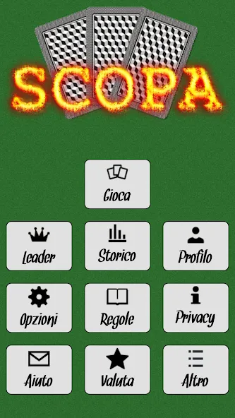 Scopa (Скопа) [МОД: Много монет, Открытые уровни и Мега MOD] Screenshot 1