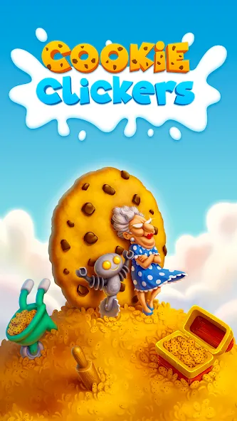 Cookie Clickers™ (Куки Кликеры) [МОД: Много монет, Открытые уровни и Мега MOD] Screenshot 1