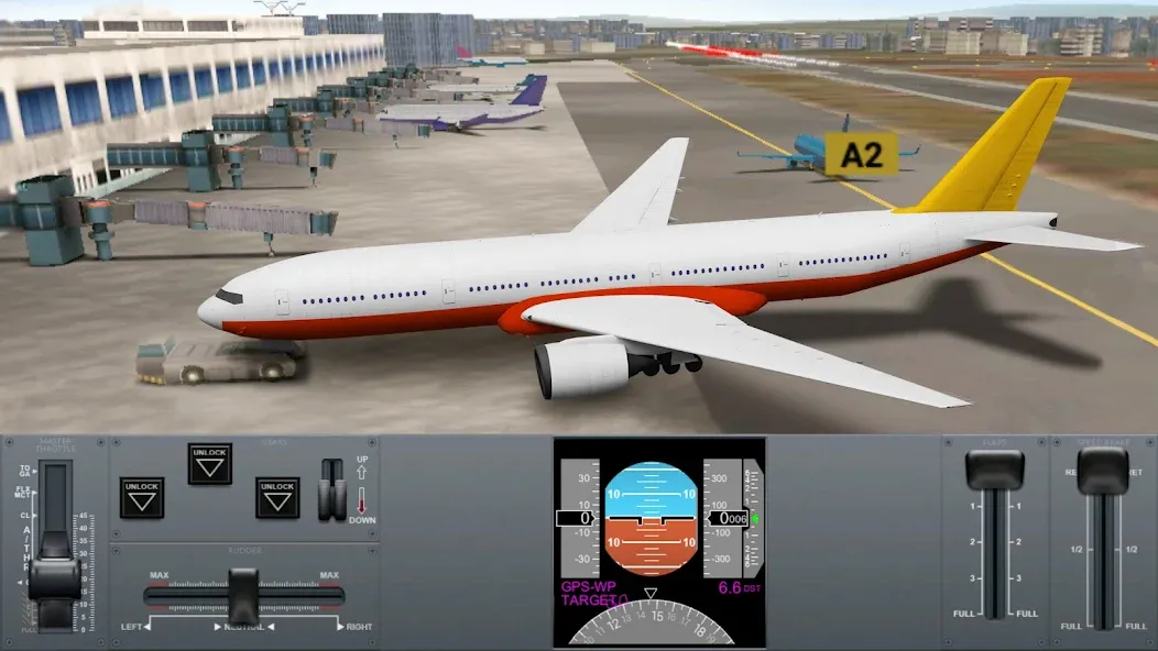 Airline Commander: Flight Game (ЭЙРЛАЙН КОМАНДЕР) [МОД: Много денег, Монет и Все открыто] Screenshot 2