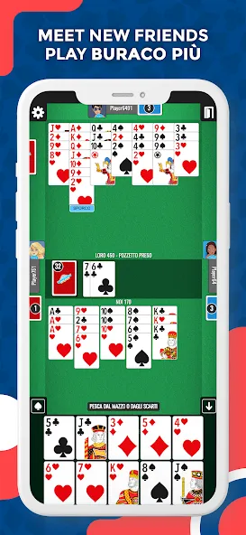 Buraco Plus - Card Games (Бурако Плюс) [МОД: Все открыто, Дополнительные деньги и Меню MOD] Screenshot 1