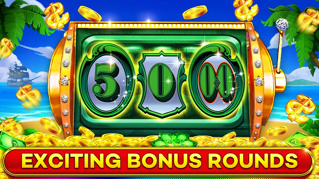Jackpot Boom Casino Slot Games (Джекпот Бум Казино Игры на Слотмашинах) [МОД: Много монет, Открытые уровни и Мега MOD] Screenshot 3