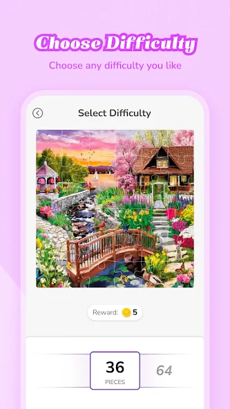 Fantasy Jigsaw - HD Puzzle (Фэнтези Пазл) [МОД: Деньги, Монеты и Меню MOD] Screenshot 2