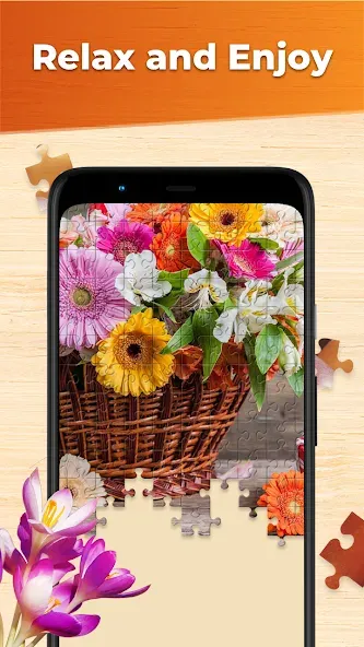 Jigsaw Puzzles HD Puzzle Games [МОД: Много монет, Открытые уровни и Мега MOD] Screenshot 1