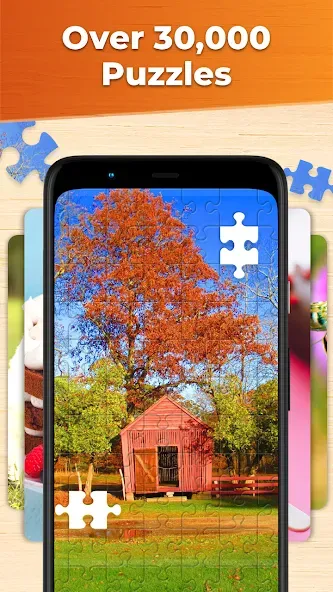 Jigsaw Puzzles HD Puzzle Games [МОД: Много монет, Открытые уровни и Мега MOD] Screenshot 2