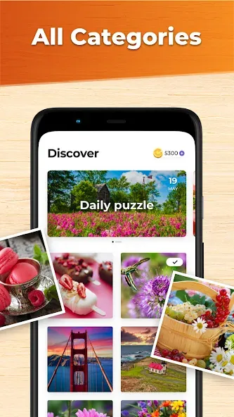 Jigsaw Puzzles HD Puzzle Games [МОД: Много монет, Открытые уровни и Мега MOD] Screenshot 3