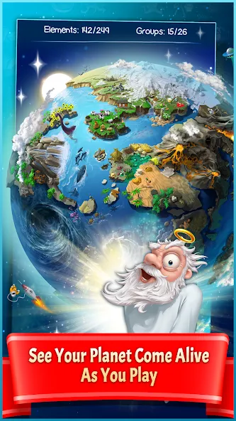 Doodle God Planet Blitz (Дудл Год Планета Блиц) [МОД: Много монет, Открытые уровни и Мега MOD] Screenshot 3