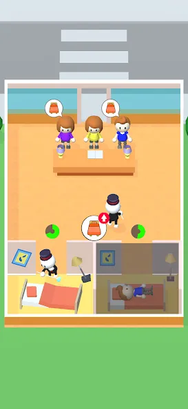 My Hotel Life (Мой отельная жизнь) [МОД: Много монет, Открытые уровни и Мега MOD] Screenshot 1