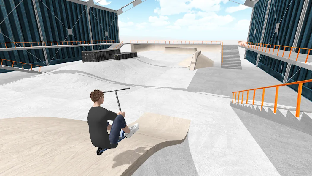 Scooter Space (кутер Спейс) [МОД: Все открыто, Дополнительные деньги и Меню MOD] Screenshot 3