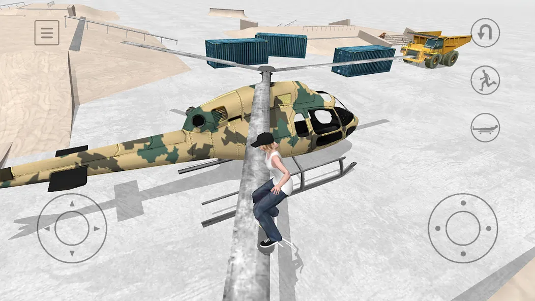 Skate Space (Скейт Спейс) [МОД: Деньги, Монеты и Меню MOD] Screenshot 2