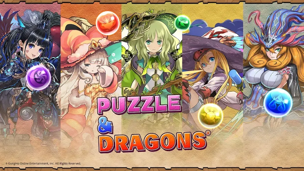 Puzzle & Dragons [МОД: Все открыто, Дополнительные деньги и Меню MOD] Screenshot 1