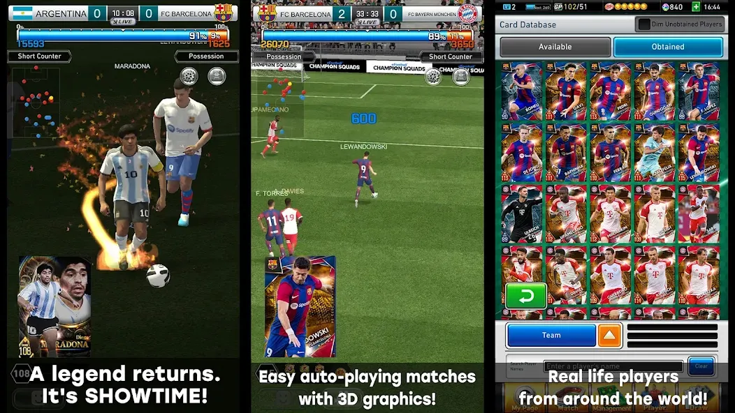eFootball™  CHAMPION SQUADS (Игровой режим настоящего футбола  Чемпионские команды) [МОД: Много денег, Монет и Все открыто] Screenshot 2