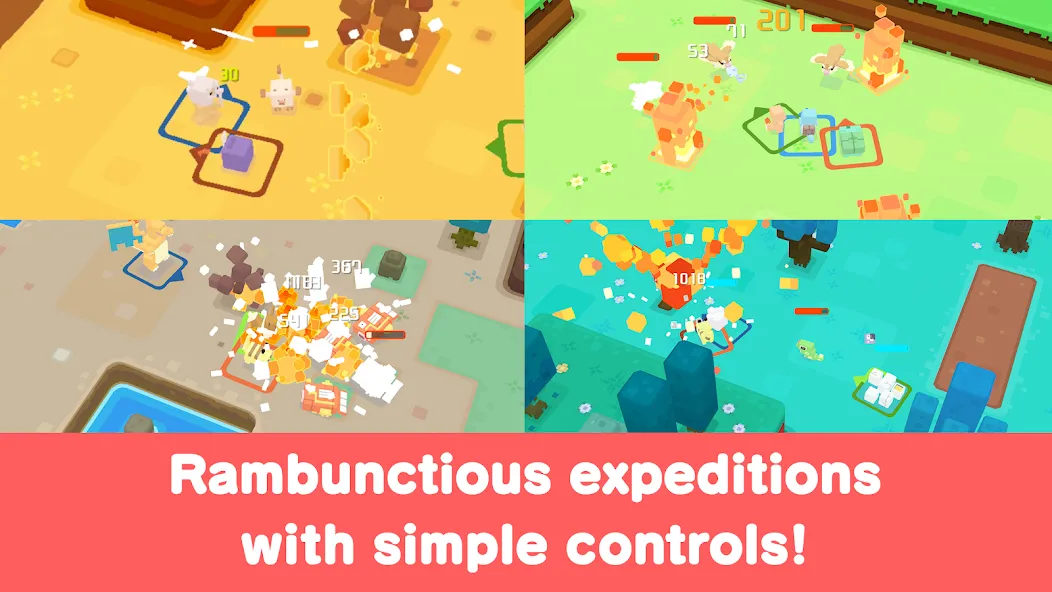 Pokémon Quest [МОД: Меню, Бесконечные монеты и Открытые уровни] Screenshot 2