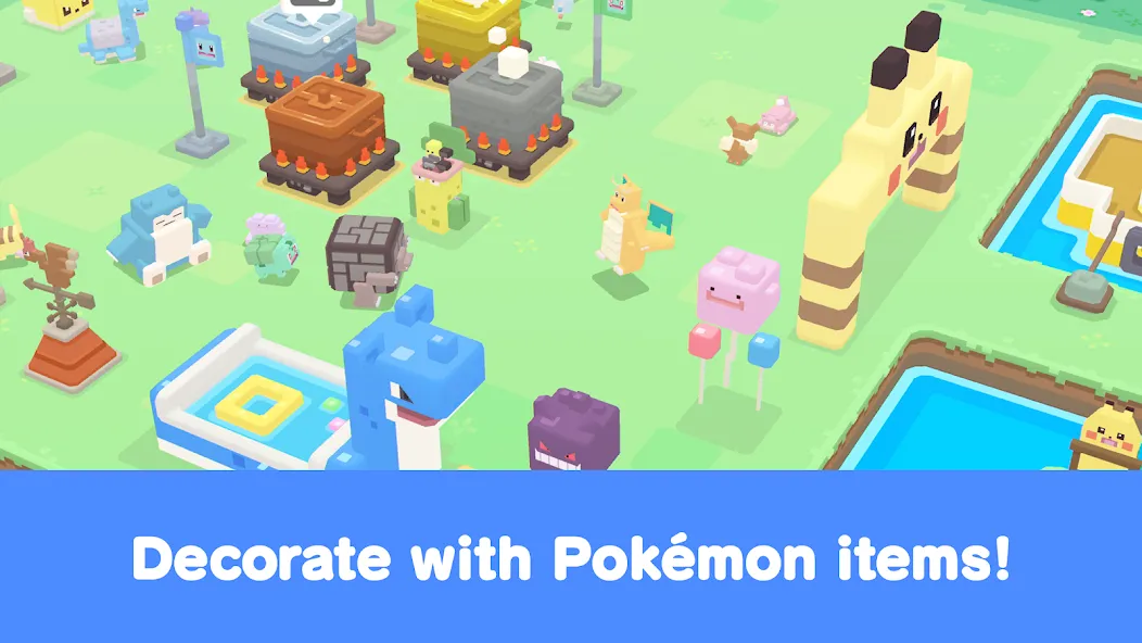 Pokémon Quest [МОД: Меню, Бесконечные монеты и Открытые уровни] Screenshot 4