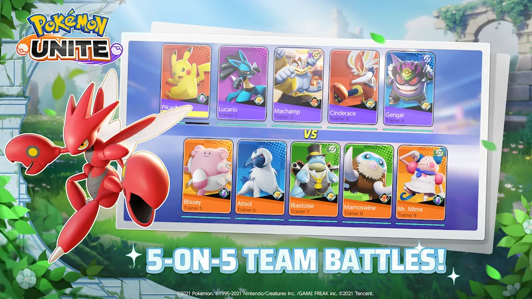 Pokémon UNITE [МОД: Много денег, Монет и Все открыто] Screenshot 3