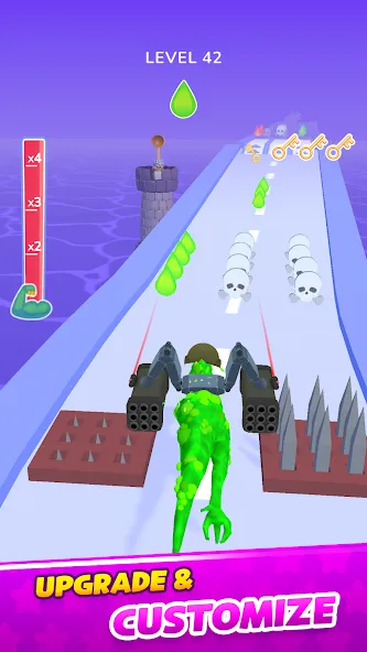 Dino Evolution Run 3D (Дино Эволюция Ран 3Д) [МОД: Все открыто, Дополнительные деньги и Меню MOD] Screenshot 2