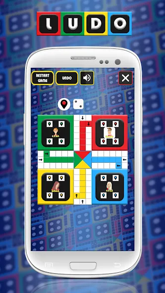 Ludo Star - Classic King Ludo (Лудо Стар) [МОД: Меню, Бесконечные монеты и Открытые уровни] Screenshot 5