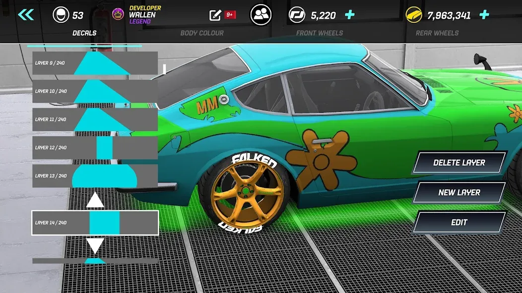 Torque Drift (Торк Дрифт) [МОД: Деньги, Монеты и Меню MOD] Screenshot 1
